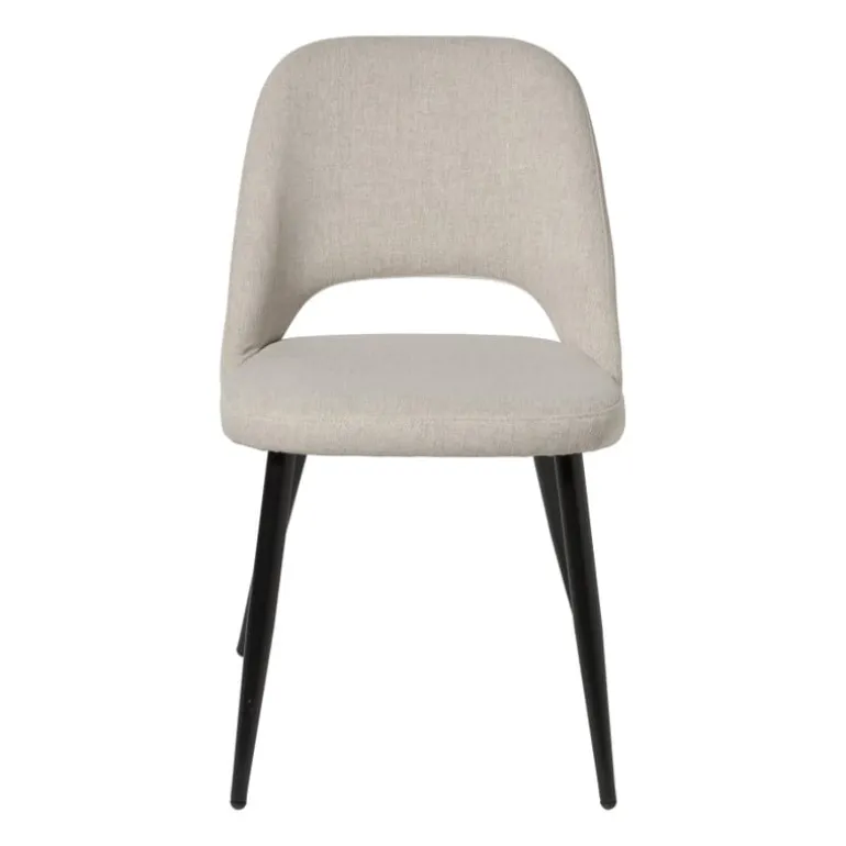 Eetkamerstoel Leonardo - beige - 82.5x61.5x48.5 cm