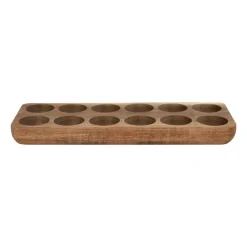 Eiertray hout - voor 12 eieren