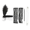 Feestset Charleston met accessoires - set van 5