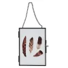 Fotolijst aan ketting - zwart - 13x18 cm
