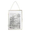 Fotolijst aan ketting staand - goud - 21x30 cm