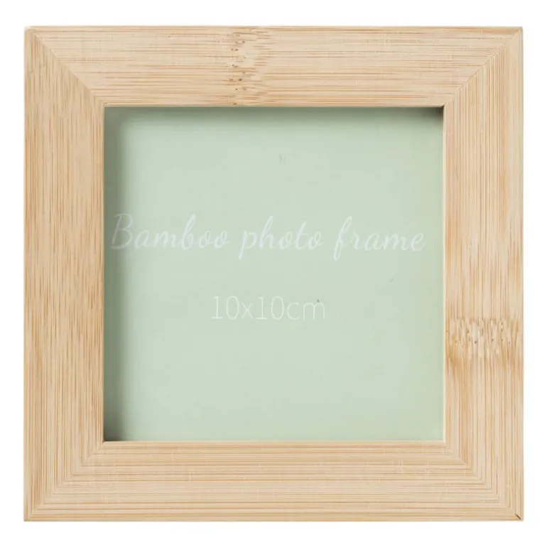 Fotolijst bamboe - 10x10 cm