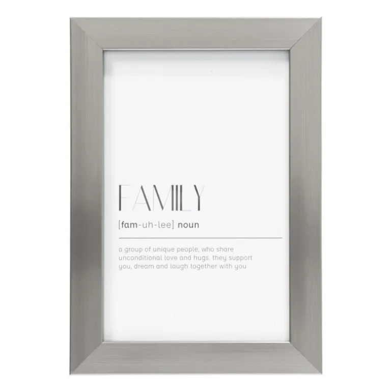 Fotolijst basic - zilver - 10x15 cm