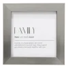 Fotolijst basic - zilver - 10x10 cm