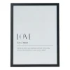 Fotolijst basic - zwart - 30x40 cm