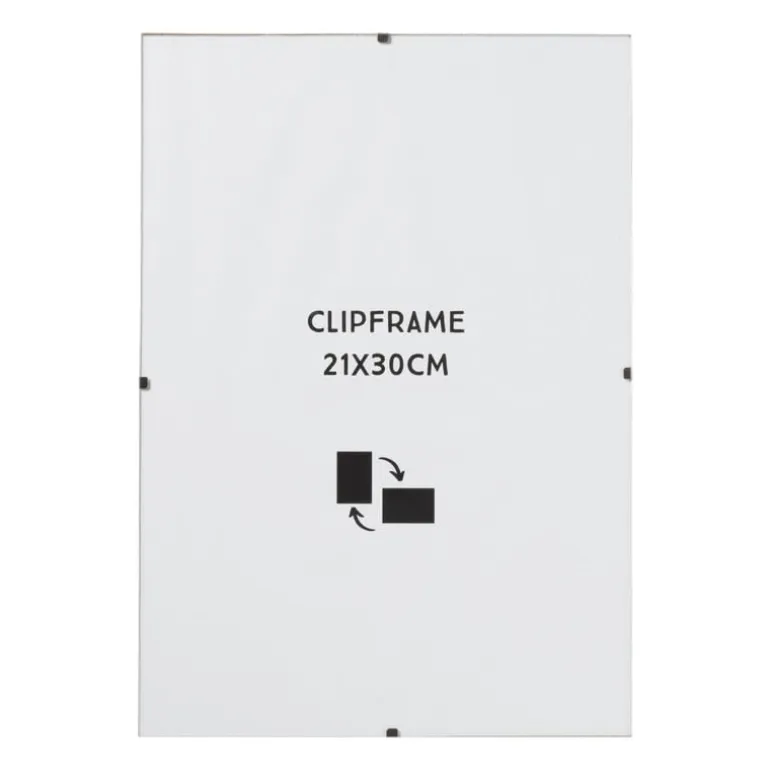 Fotolijst clip frame - glas - 21x30 cm