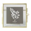 Fotolijst mini - goudkleurig - 10x10 cm