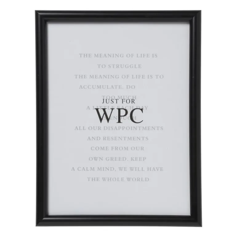 Fotolijst WPC - zwart - 15x20 cm