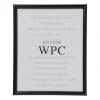Fotolijst WPC - zwart - 20x25 cm