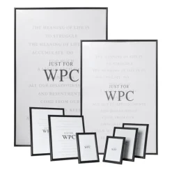 Fotolijst WPC - zwart - 60x90 cm