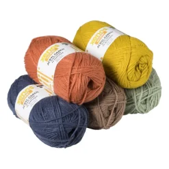 Garen acryl - blauw - 100 meter