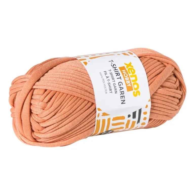 Garen t-shirt - oranje - 100 gram - 29 meter