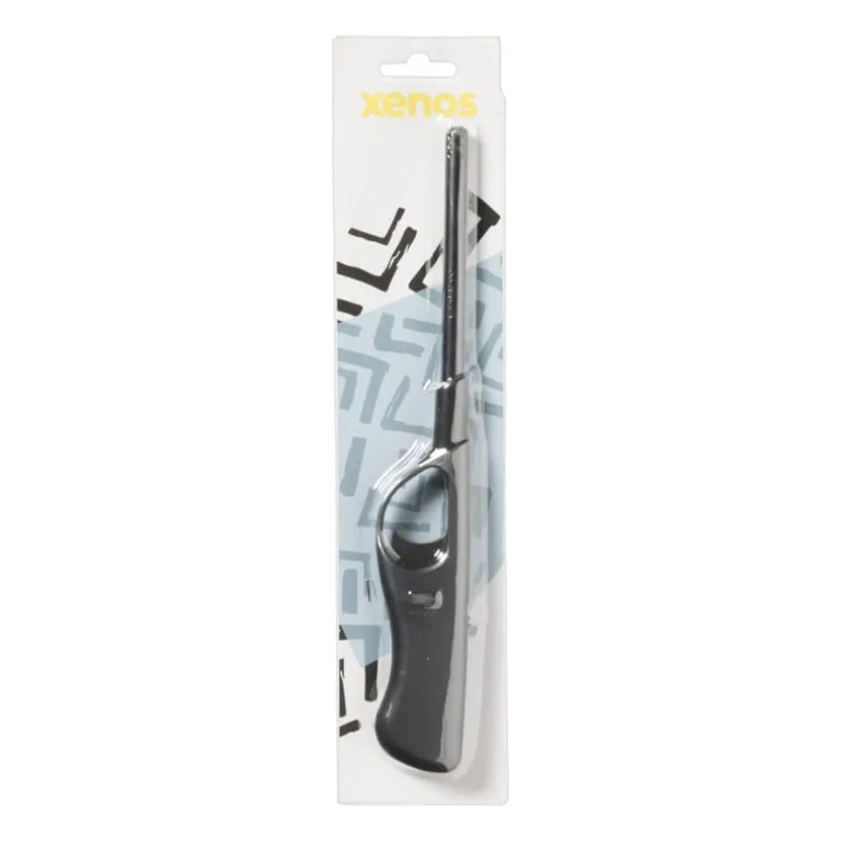 Gasaansteker extra lang - zwart - 27 cm