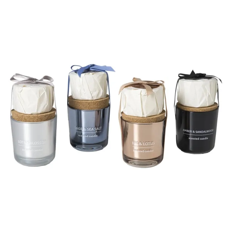 Geurkaars met refill - vijg & lotus
