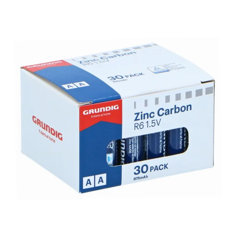 Grundig AA batterijen - set van 30