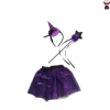Halloween heks/duivel - kids - one size