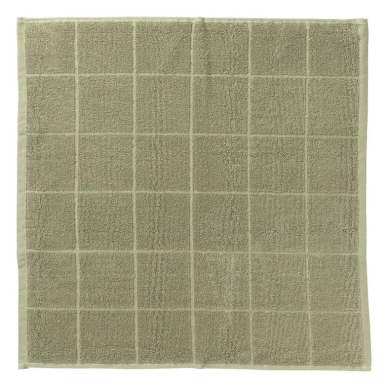 Handdoek - groen - 50x50 cm