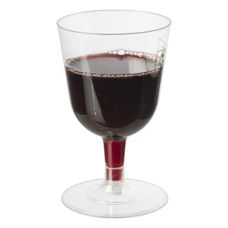 Herbruikbare wijnglazen - 6 stuks - 160 ml