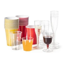 Herbruikbare wijnglazen - 6 stuks - 160 ml