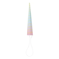 Hoedjes unicorn - roze/blauw - 6 stuks