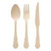 Houten bestek - set van 18