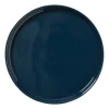 Hugo Kennis ontbijtbord - blauw/wit - ø20 cm