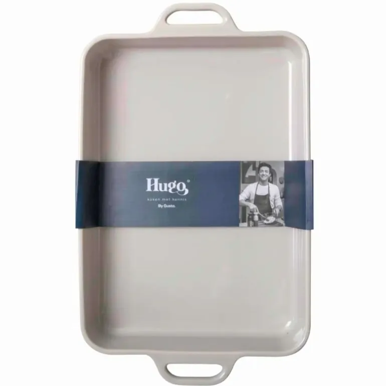 Hugo Kennis ovenschaal large - créme - 4.16x39x23.3 cm