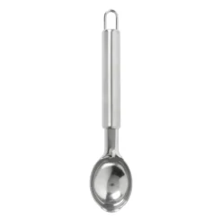 Ijslepel London - zilverkleurig - 20 cm