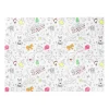 Inkleur placemat kerst - 40x30 cm - set van 4