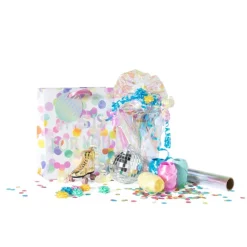 Inpakfolie regenboog - 70x300 cm