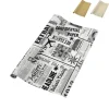 Inpakpapier kraft met print - diverse varianten - 70x200 cm