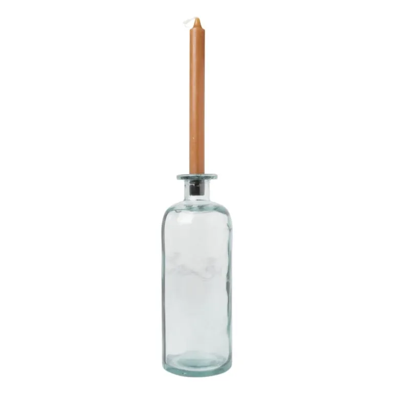 Kaarsenhouder voor fles - zwart - ø5x2.6 cm