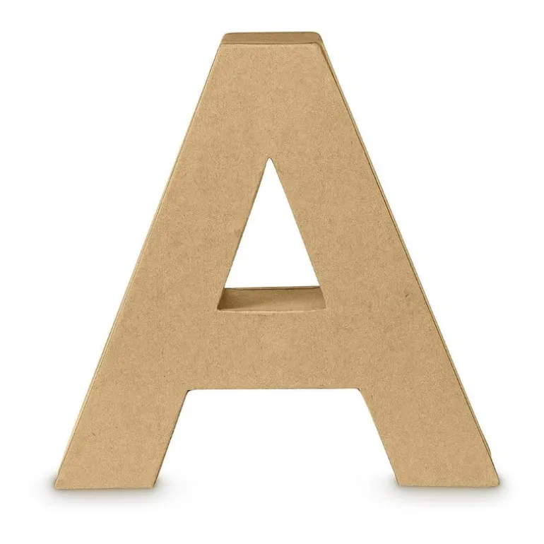 Kartonnen letter A