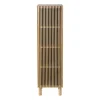 Kast Japandi smal - bruin - 145x40x33 cm