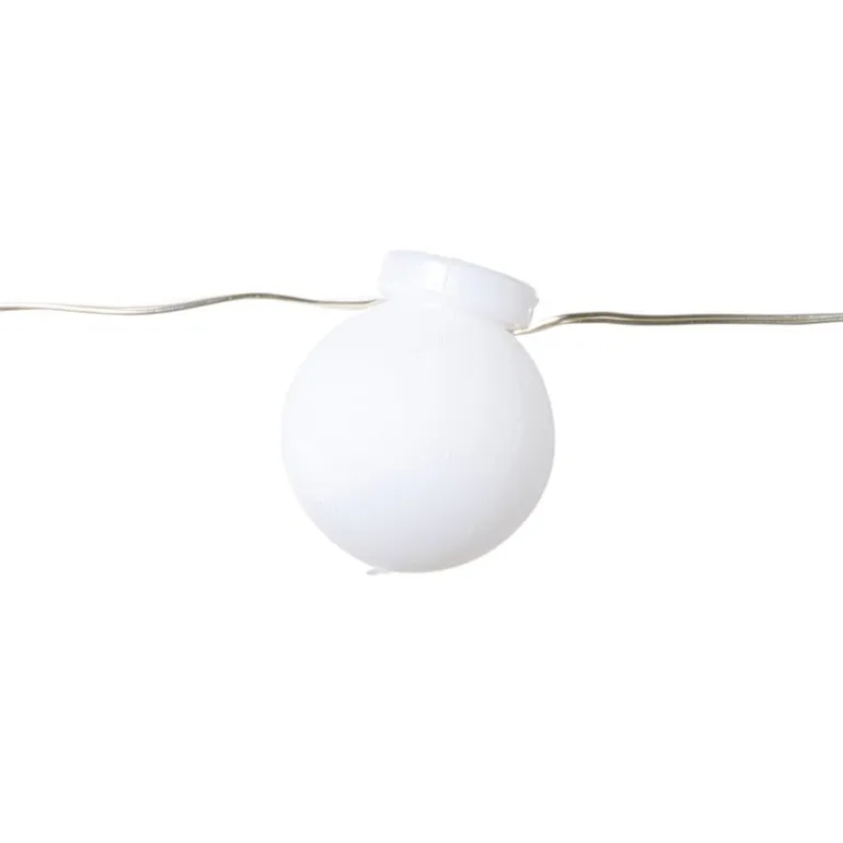 Kerst lichtslinger met 20 lampjes - multikleur - 1.9 meter