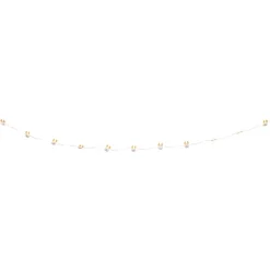 Kerst lichtslinger met rendiertjes - bruin - 1.9 meter