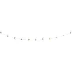 Kerst lichtslinger met rendiertjes - bruin - 1.9 meter