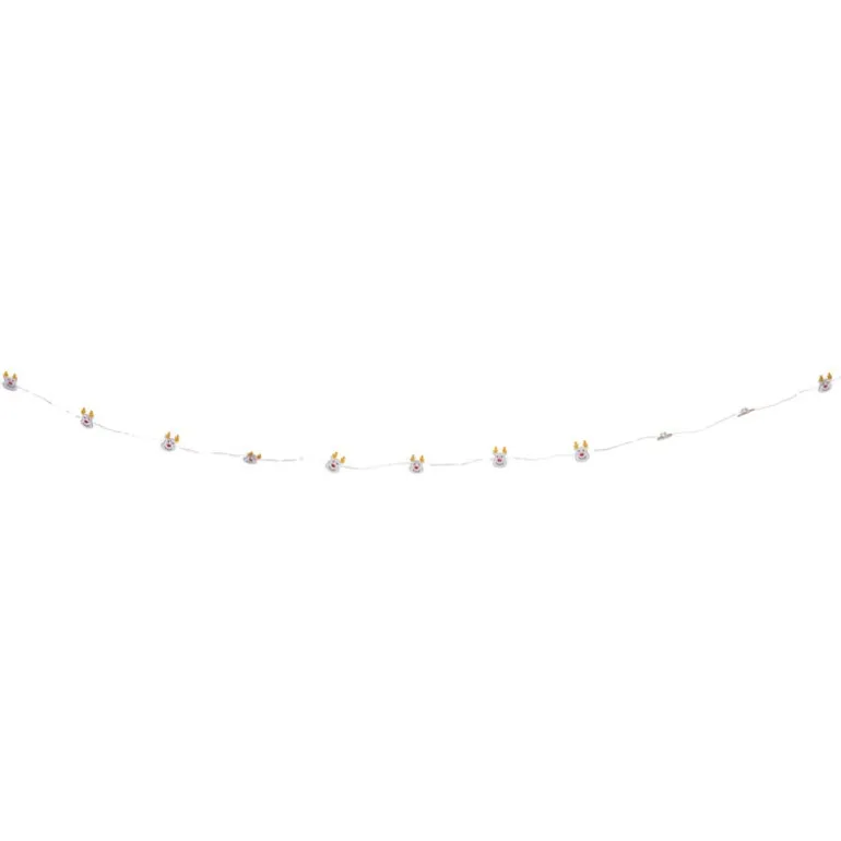 Kerst lichtslinger met rendiertjes - bruin - 1.9 meter