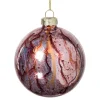 Kerstbal bleeding - paars