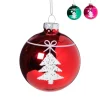 Kerstbal boom - rood - diverse varianten