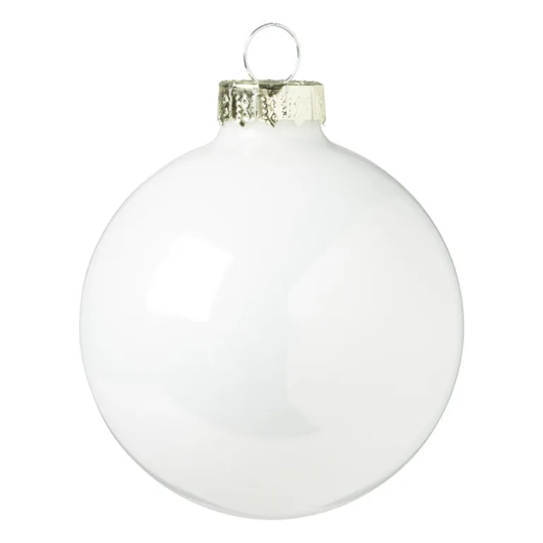 Kerstbal box - set van 8 - ø7 cm