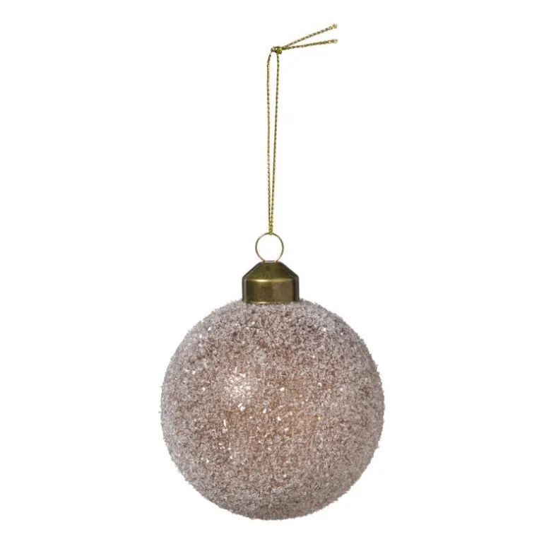 Kerstbal frozen - bruin