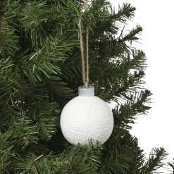 Kerstbal LED figuurtjes - wit
