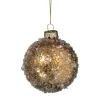 Kerstbal shiny - goudkleurig