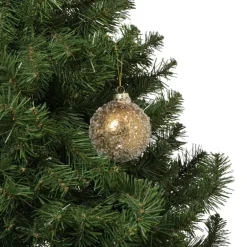 Kerstbal shiny - goudkleurig