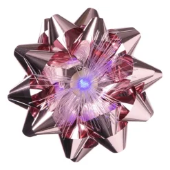 Kerstbloem decoratie met LED - diverse varianten