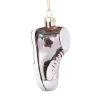 Kersthanger sneaker - roze - 9.2x4.8x3.5 cm