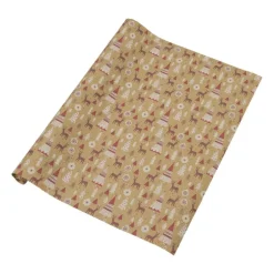 Kerstpapier kraft - diverse varianten - 200x70 cm