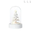 Kerststol met kerstfiguur en LED - diverse varianten