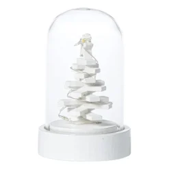 Kerststol met kerstfiguur en LED - diverse varianten